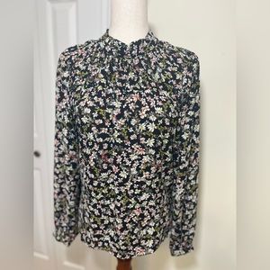 Women’s floral print shirt (S)